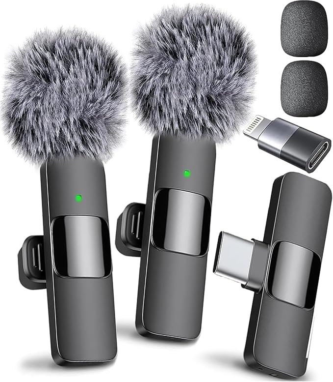 Mini Mic Pro – Wireless Lavalier Microphone: Future of Studio Recording