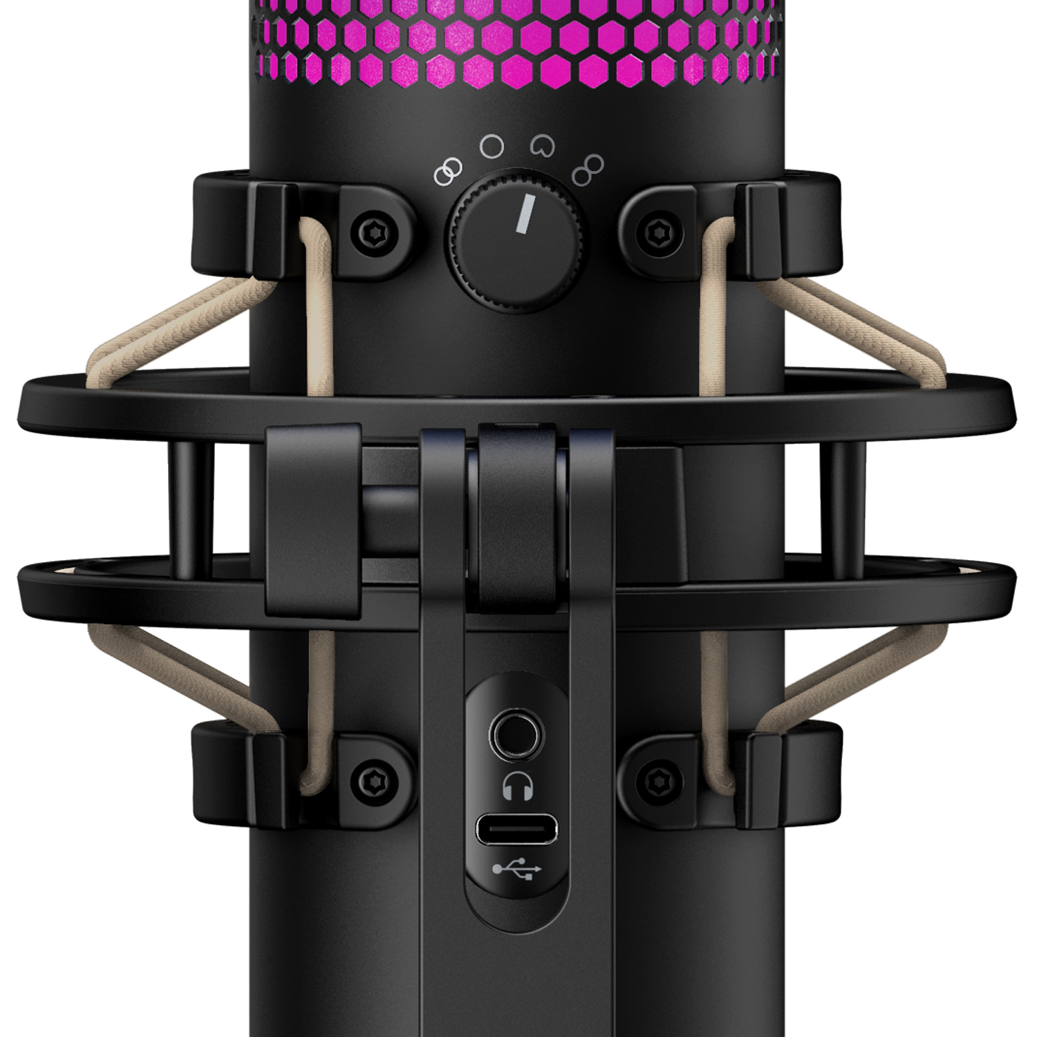 This is the HyperX QuadCast S microphone. - Image 4